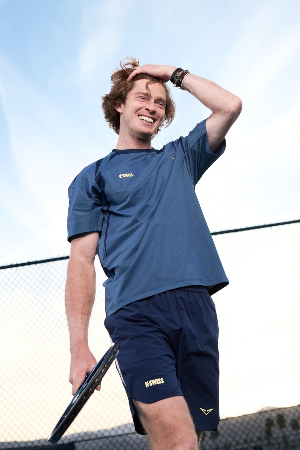 K-Swiss Everyday - RUBLEV US OPEN SHIRT