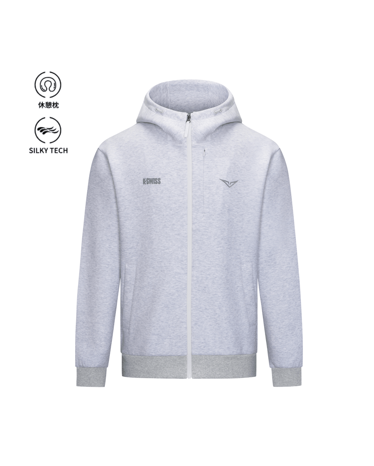 K-Swiss Great Value - K- SWISS X ANDREY RUBLEV UNISEX KUBE HOODED JACKET
