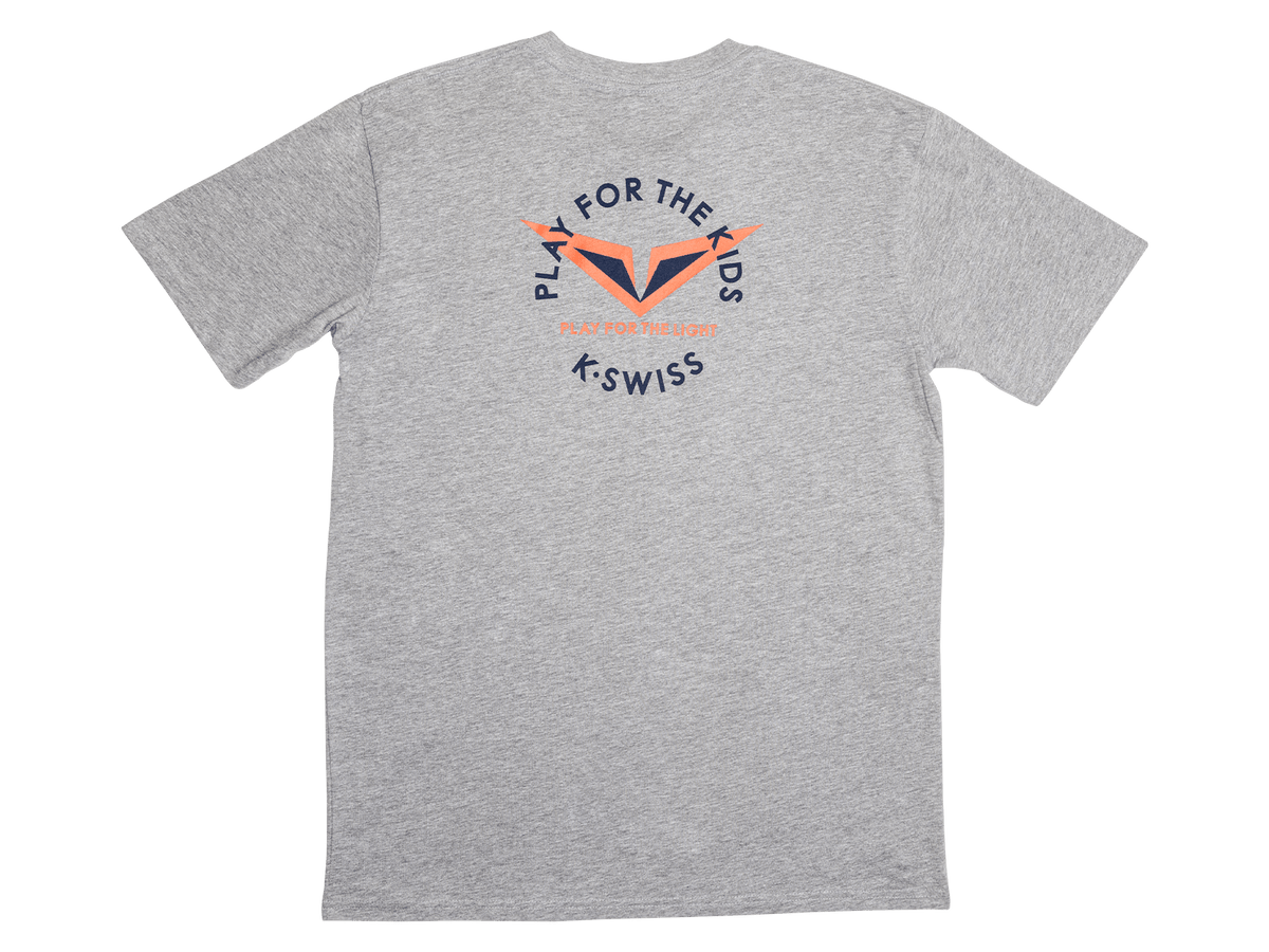 K-Swiss Trending - RUBLEV PLAY FOR THE LIGHT TEE