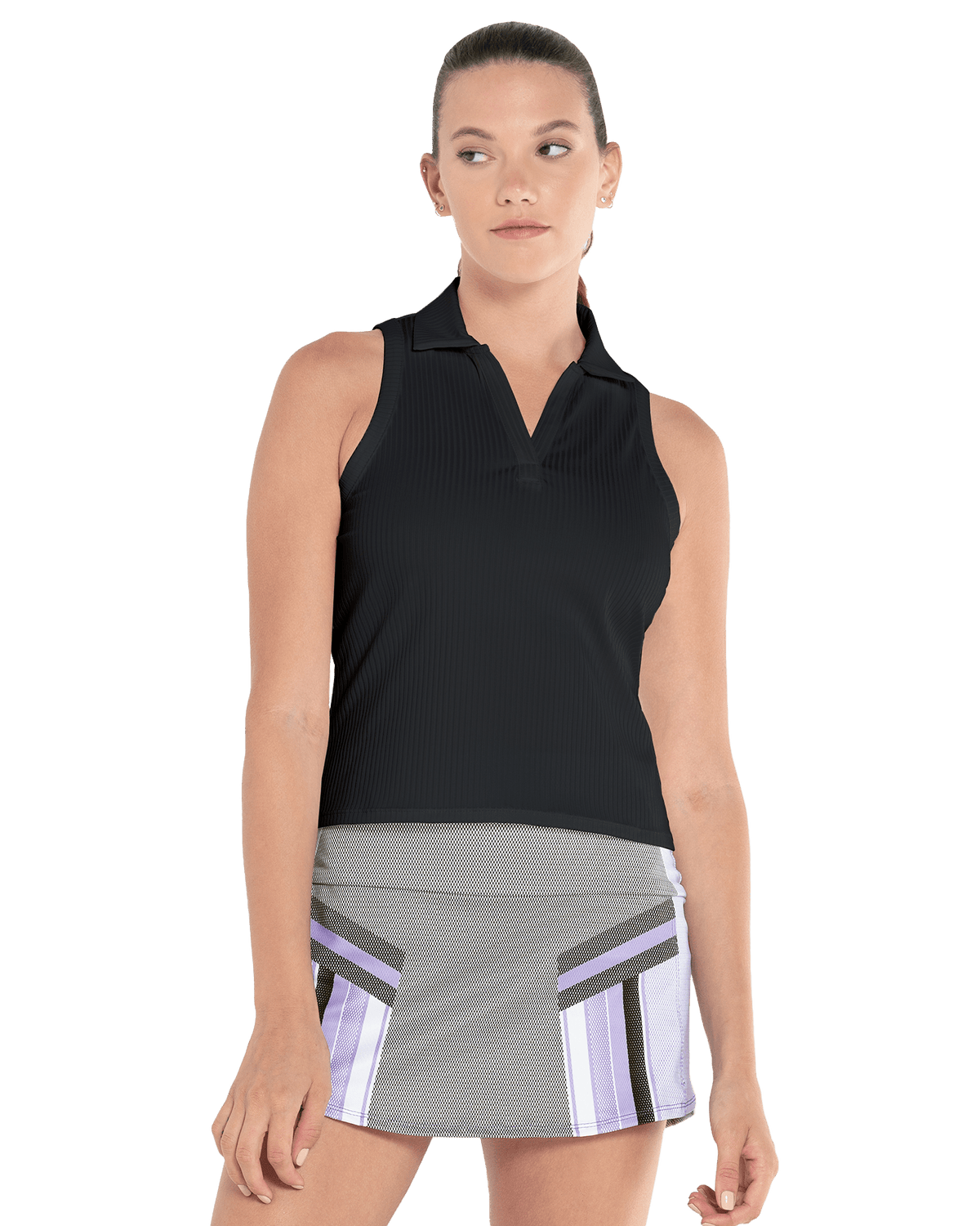 K-Swiss Trusted - SLEEVELESS RIB POLO