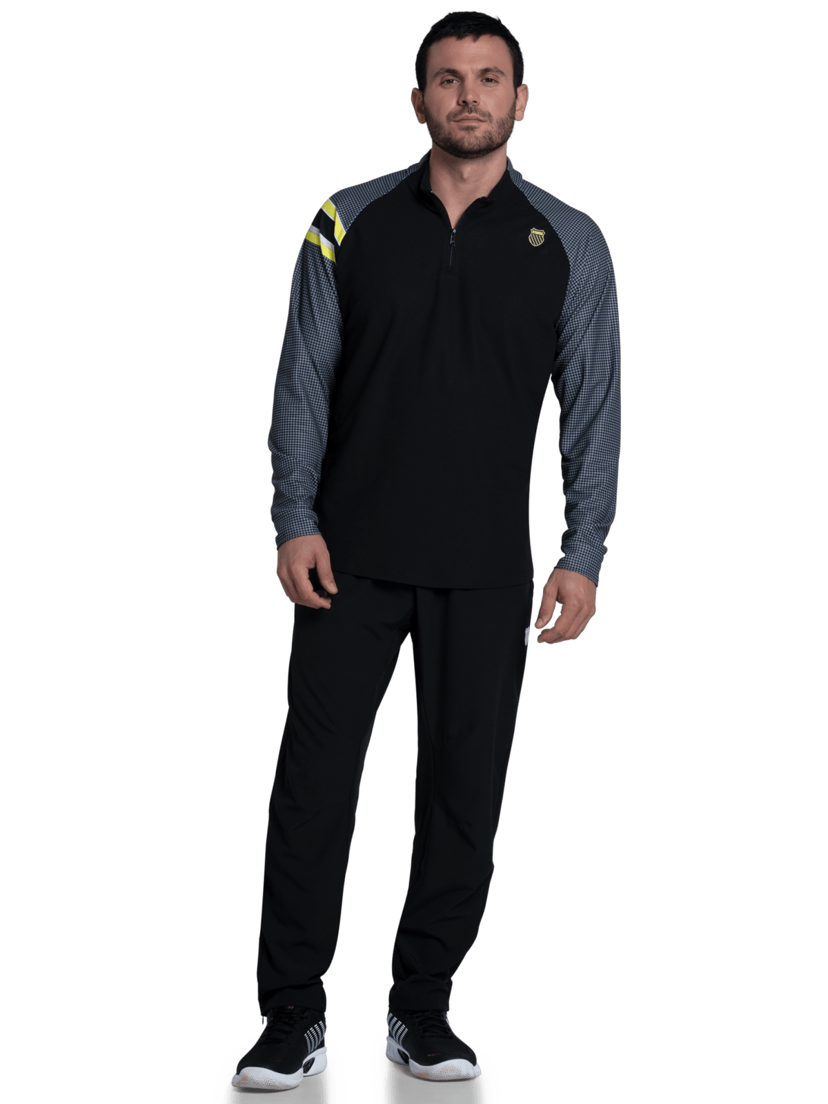 K-Swiss Popular - STRIKER 1/4 ZIP L/S