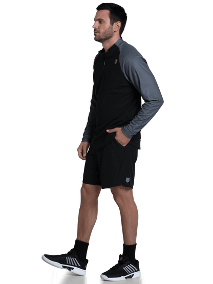 K-Swiss Popular - STRIKER 1/4 ZIP L/S