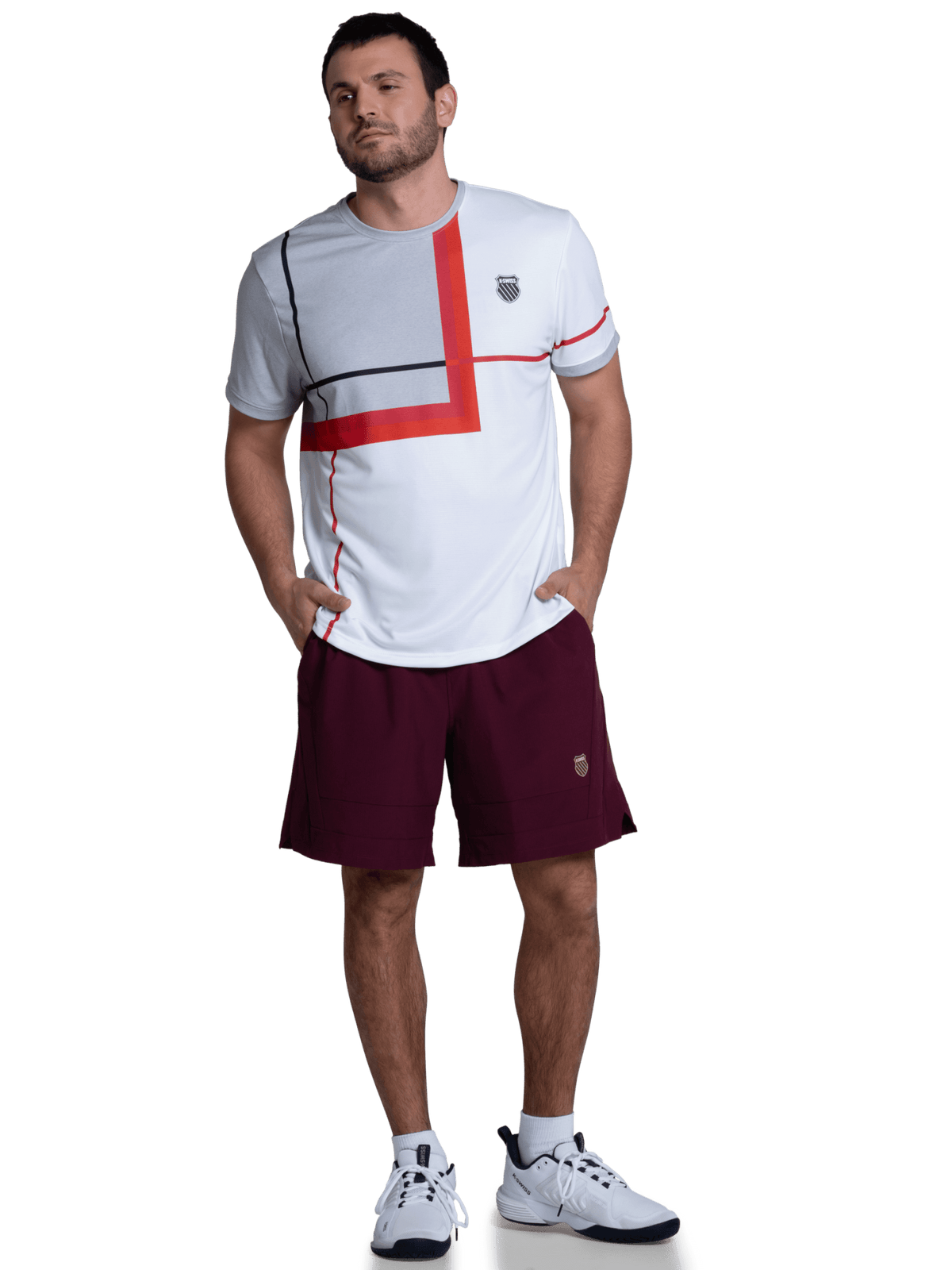 K-Swiss Classic - BORDERLINE S/S T-SHIRT