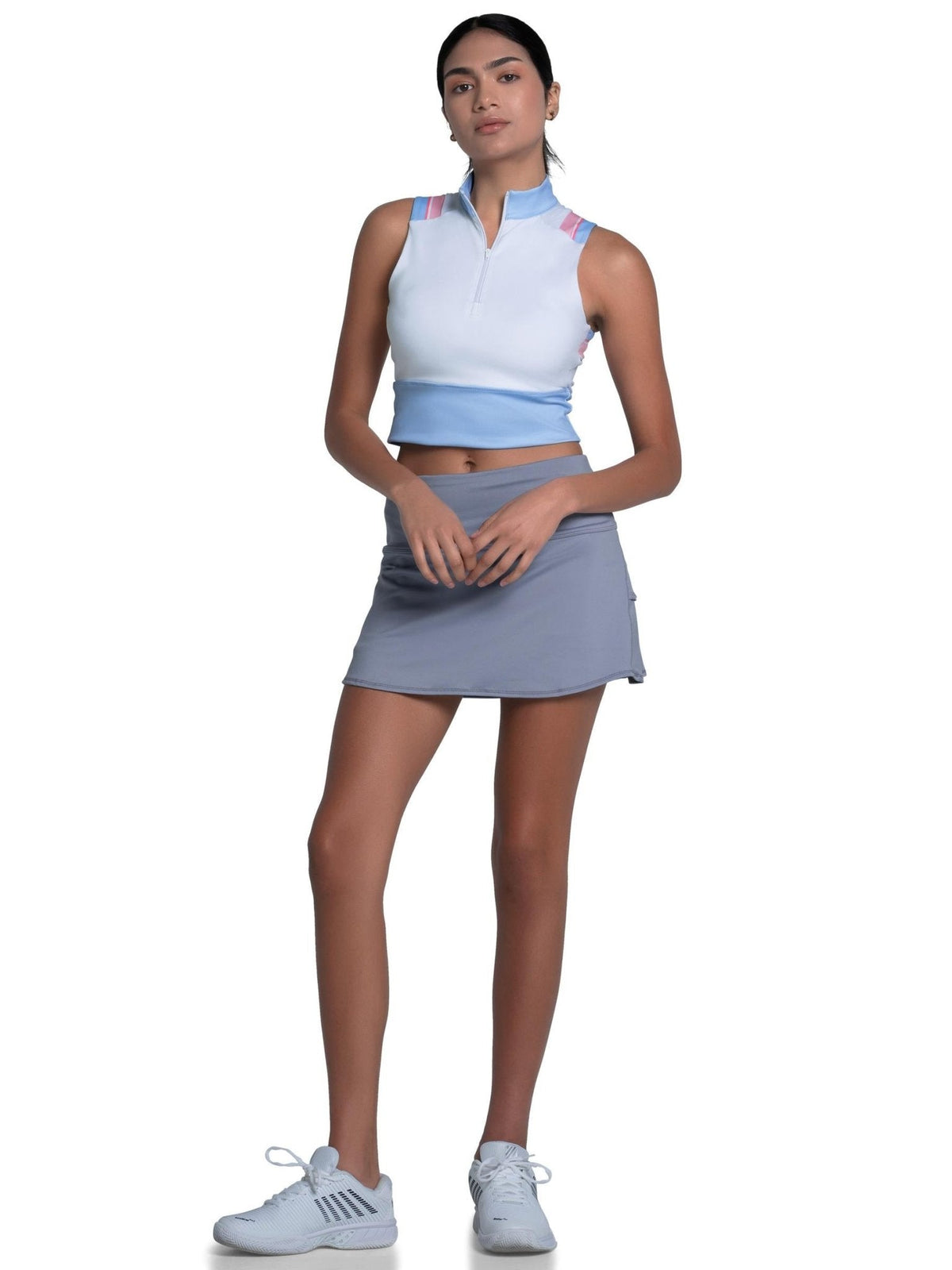 K-Swiss Popular - EDGE CUT CROP TANK